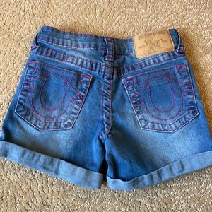 True Religion Girls Shorts
